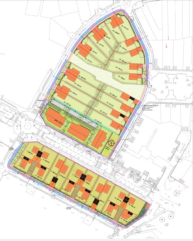 Plan d’implantation provisoire Plan d’implantation provisoire